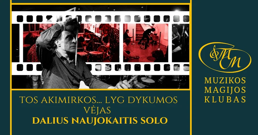 Tos akimirkos... Lyg dykumos vėjas | Daliaus Naujo solo koncertas