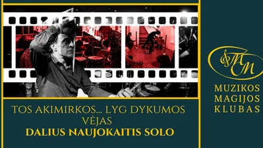 Tos akimirkos... Lyg dykumos vėjas | Daliaus Naujo solo koncertas