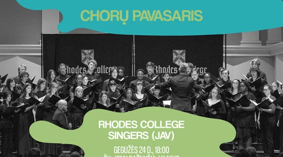 „Chorų pavasaris“: Rhodes Singers choras (JAV) | NEMOKAMAS