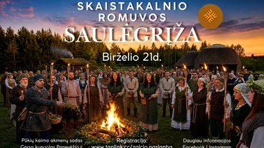 Skaistakalnio Romuvos SAULĖGRĮŽA | Šventė ir Apeigos