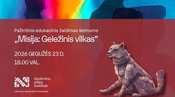 Pažintinis edukacinis žaidimas šeimoms „Misija: Geležinis vilkas“ | Muziejų naktis LNM 2026