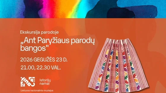 Ekskursija parodoje „Ant Paryžiaus parodų bangos“ | Muziejų naktis LNM 2026