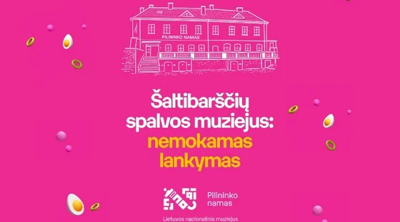 Šaltibarščių spalvos muziejus: nemokamas lankymas | Vilnius Pink Soup Fest 2026