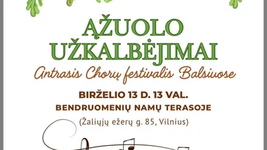 Chorų festivalis "Ąžuolo užkalbėjimai"
