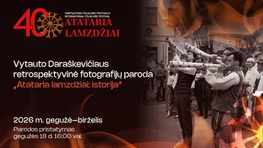 Vytauto Daraškevičiaus retrospektyvinė fotografijų paroda „Atataria lamzdžiai: istorija"