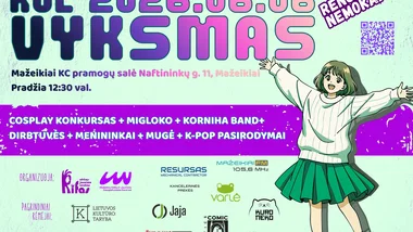 KUL VYKSMAS 2026