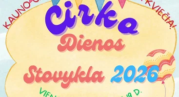 Cirko dienos stovykla 2026