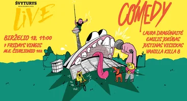 Švyturis Nealkoholinis Live: Comedy | Birželis