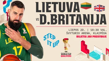 Atranka į Pasaulio krepšinio čempionatą: Lietuva - Didžioji Britanija