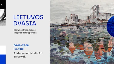 Marynos Pugachovos tapybos darbų parodos „Lietuvos dvasia“ atidarymas