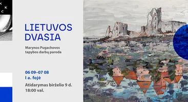 Marynos Pugachovos tapybos darbų parodos „Lietuvos dvasia“ atidarymas