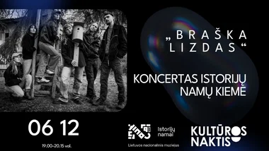 „Braška lizdas“ koncertas Istorijų namų kieme | Kultūros naktis 2026