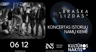 „Braška lizdas“ koncertas Istorijų namų kieme | Kultūros naktis 2026