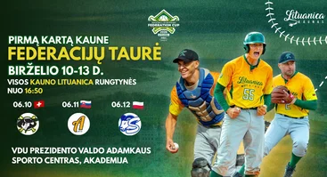 EUROPOS BEISBOLO FEDERACIJŲ TAURĖ 2026 KAUNAS
