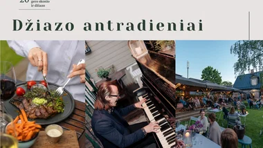 Vakarienė skambant džiazui • Po atviru dangumi • Piano Jazz