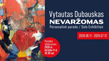 Parodos atidarymas | NEVARŽOMAS | Vytauto Dubausko personalinė paroda