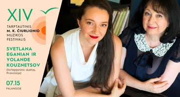 MKČ26: „NUO GRYGO IKI GERŠVINO“ | SVETLANA EGANIAN IR YOLANDE KOUZNETSOV