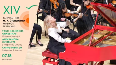 MKČ26: Festivalio uždarymo koncertas Palangoje | ALEKSANDRA ŽVIRBLYTĖ, CHING-MING LU ir TASO