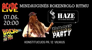 PASITINKANT ŽOLINĘ ROKENROLO RITMU / HAZE PUB