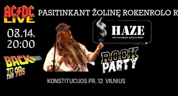 PASITINKANT ŽOLINĘ ROKENROLO RITMU / HAZE PUB