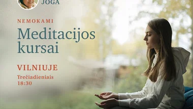 Nemokamos Sahadža Jogos meditacijos Vilniuje