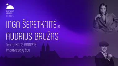Teatro „Kitas kampas“ improvizacijų šou | PURPURINIS VAKARAS