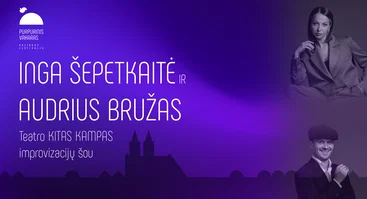 Teatro „Kitas kampas“ improvizacijų šou | PURPURINIS VAKARAS