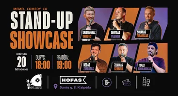 Memel Comedy Co - STAND UP Showcase / HOFAS - Klaipėda / 06.20