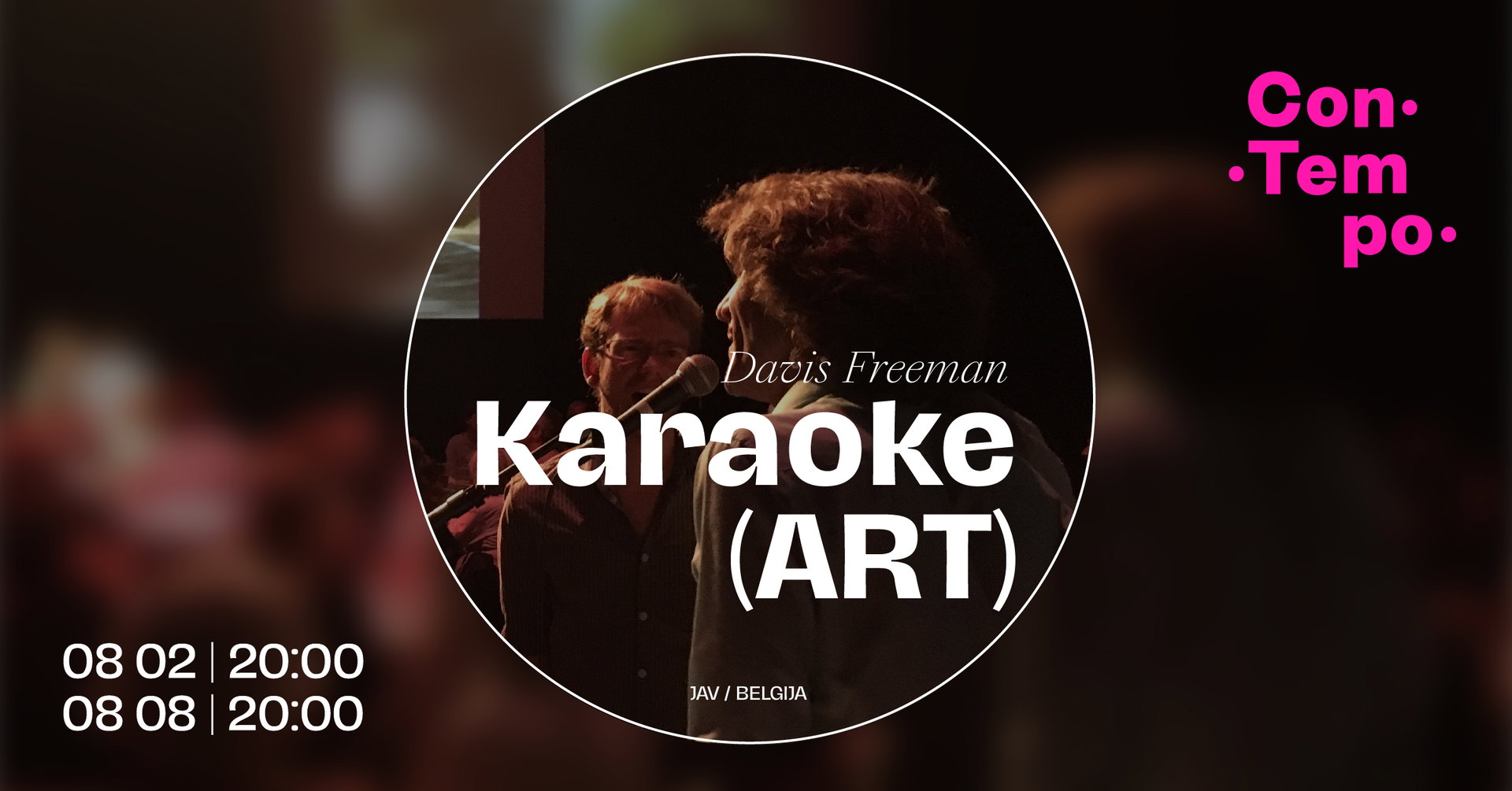 ConTempo festival 2026 | „Karaoke (ART)” | Davis Freeman (JAV / Belgija) 