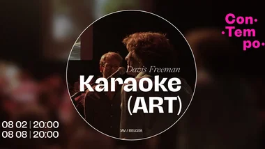 ConTempo festival 2026 | „Karaoke (ART)” | Davis Freeman (JAV / Belgija) 