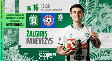 Dvigubas bilietas: TOP lygos rungtynės FK Žalgiris - Riteriai / Panevėžys