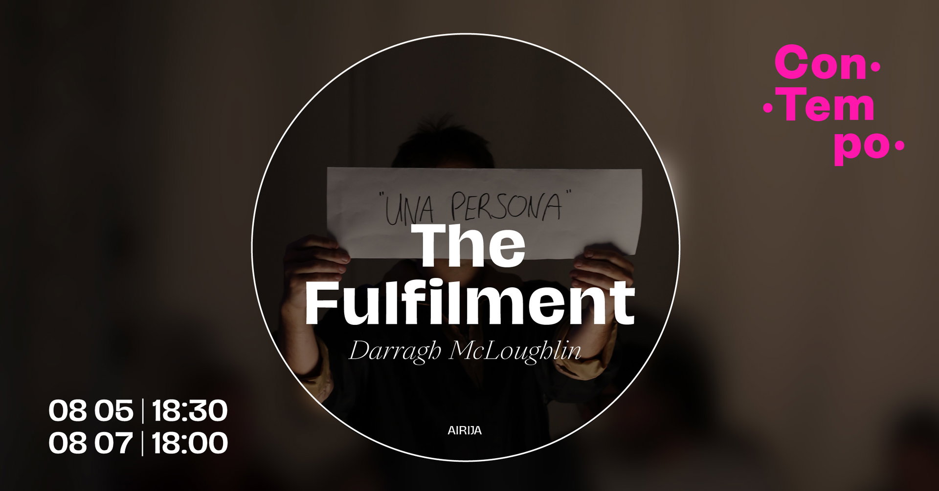 ConTempo festival 2026 | „The Fulfilment” | Darragh McLoughlin (Airija)