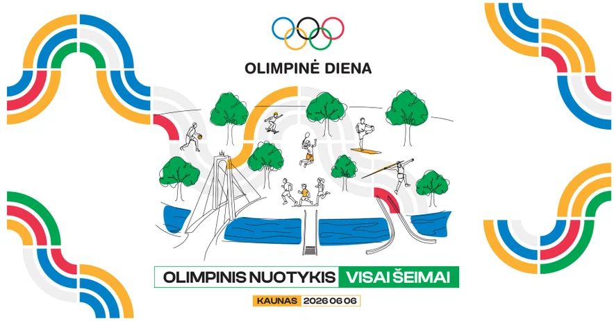 Olimpinė diena 2026 Nemuno saloje