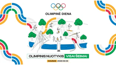 Olimpinė diena 2026 Nemuno saloje