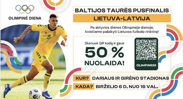 Olimpinė diena 2026 Nemuno saloje