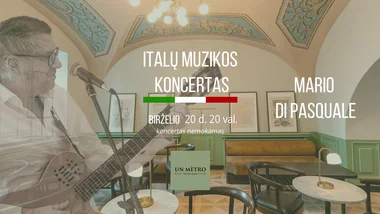 Itališkos sielos ritmu: gyva muzika, gitara ir istorijos iš Italijos