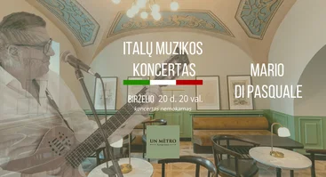 Itališkos sielos ritmu: gyva muzika, gitara ir istorijos iš Italijos