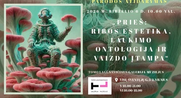 PRIEŠ: ribos estetika, laukimo ontologija ir vaizdo įtampa (performansas ir parodos atidarymas))