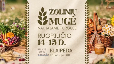 Žolinių mugė Naujajame turguje Klaipėdoje