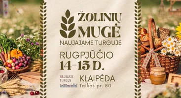 Žolinių mugė Naujajame turguje Klaipėdoje