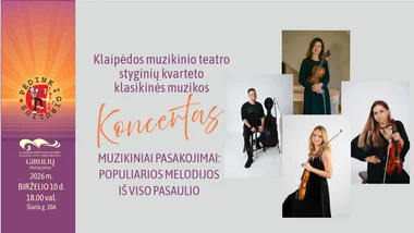 Koncertas „Muzikiniai pasakojimai: populiarios melodijos iš viso pasaulio“ / „Pėdink į Girulius“