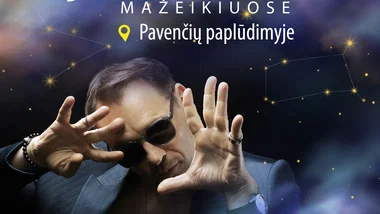 DIDŽIOSIOS JONINĖS Mažeikiuose / Marijonas Mikutavičius su grupe