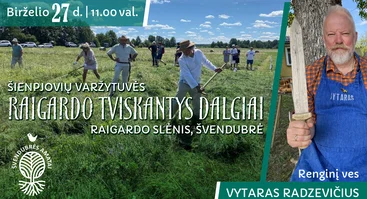 ŠIENPJOVIŲ VARŽYTUVĖS „RAIGARDO TVISKANTYS DALGIAI“