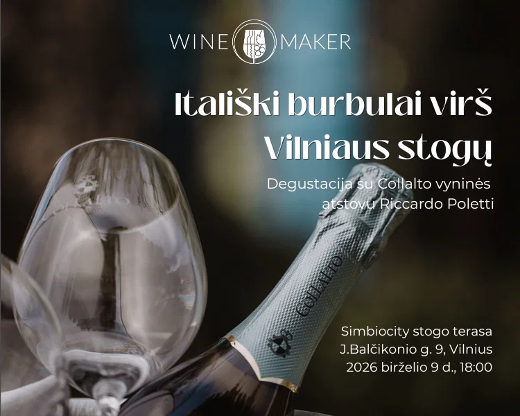 Degustacija: Itališki burbulai virš Vilniaus stogų