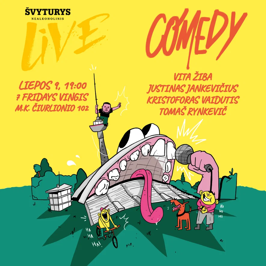 Švyturis Nealkoholinis Live: Comedy | Liepa