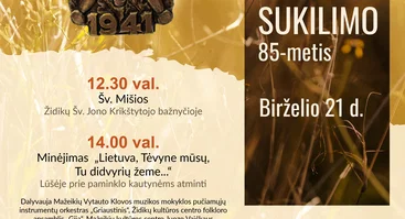 Birželio sukilimo 85-metis
