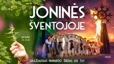 JONINĖS ŠVENTOJOJE 2026 | „Gražiausias paparčio žiedas esi Tu!“