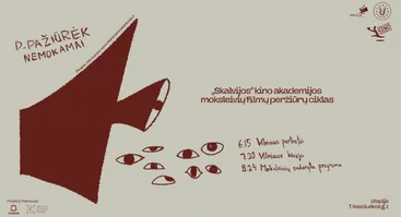 „Skalvijos“ kino akademijos moksleivių peržiūrų ciklas │Vilniaus portretai