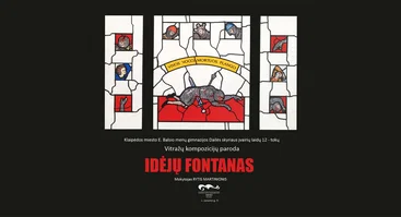 Vitražų kompozicijų paroda „IDĖJŲ FONTANAS“