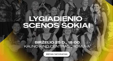 LYGIADIENIO šokio koncertas: trupė iš JAV | Nemokamas